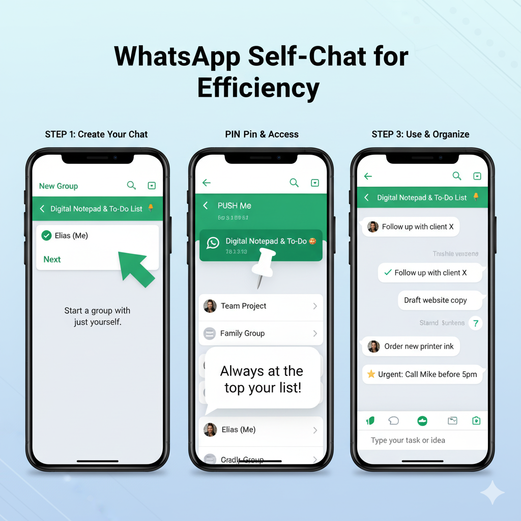 Whatsapp Self chat